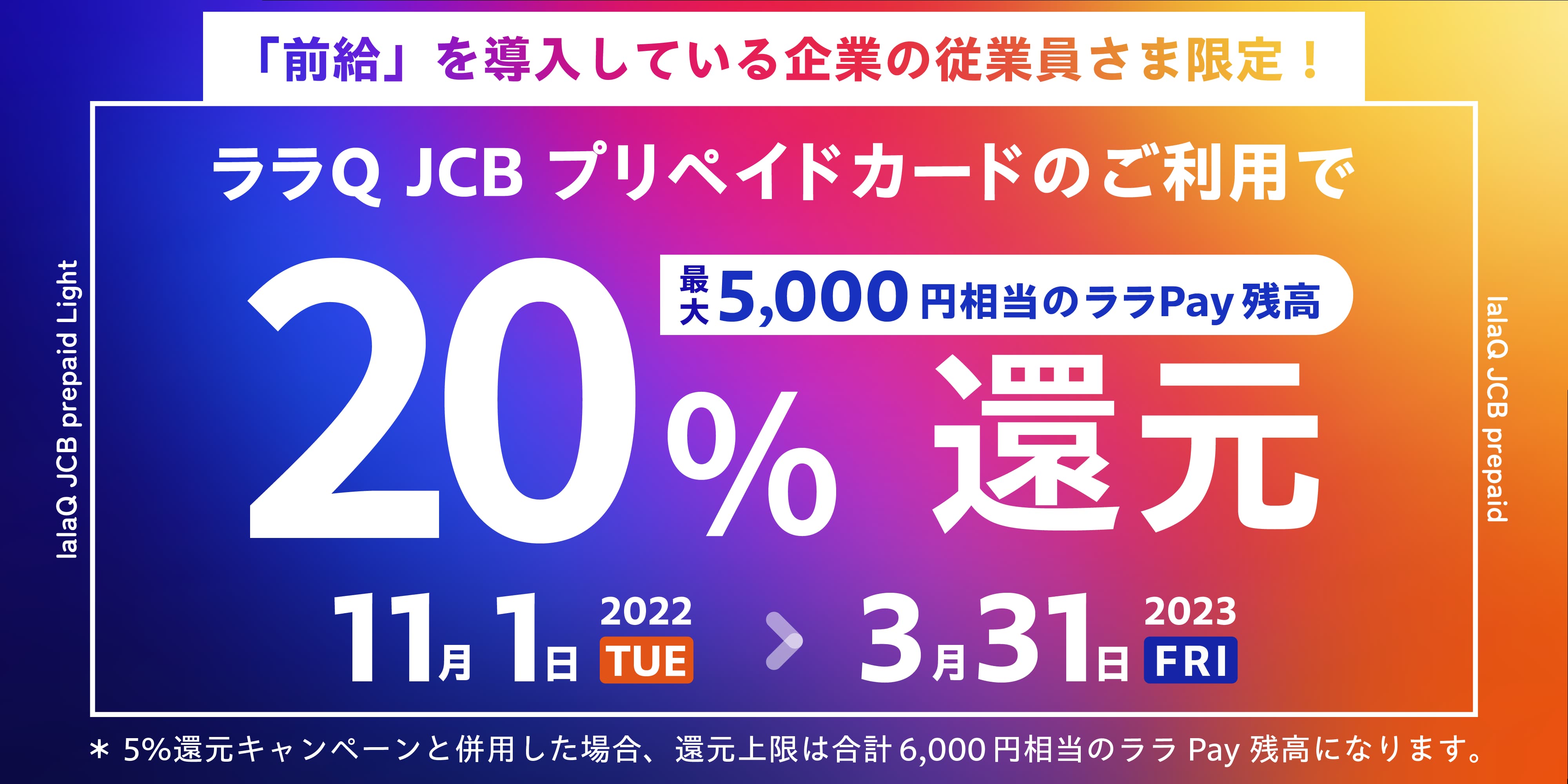 20%還元キャンペーン